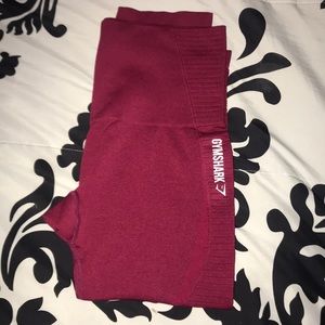 gym shark crop leggings